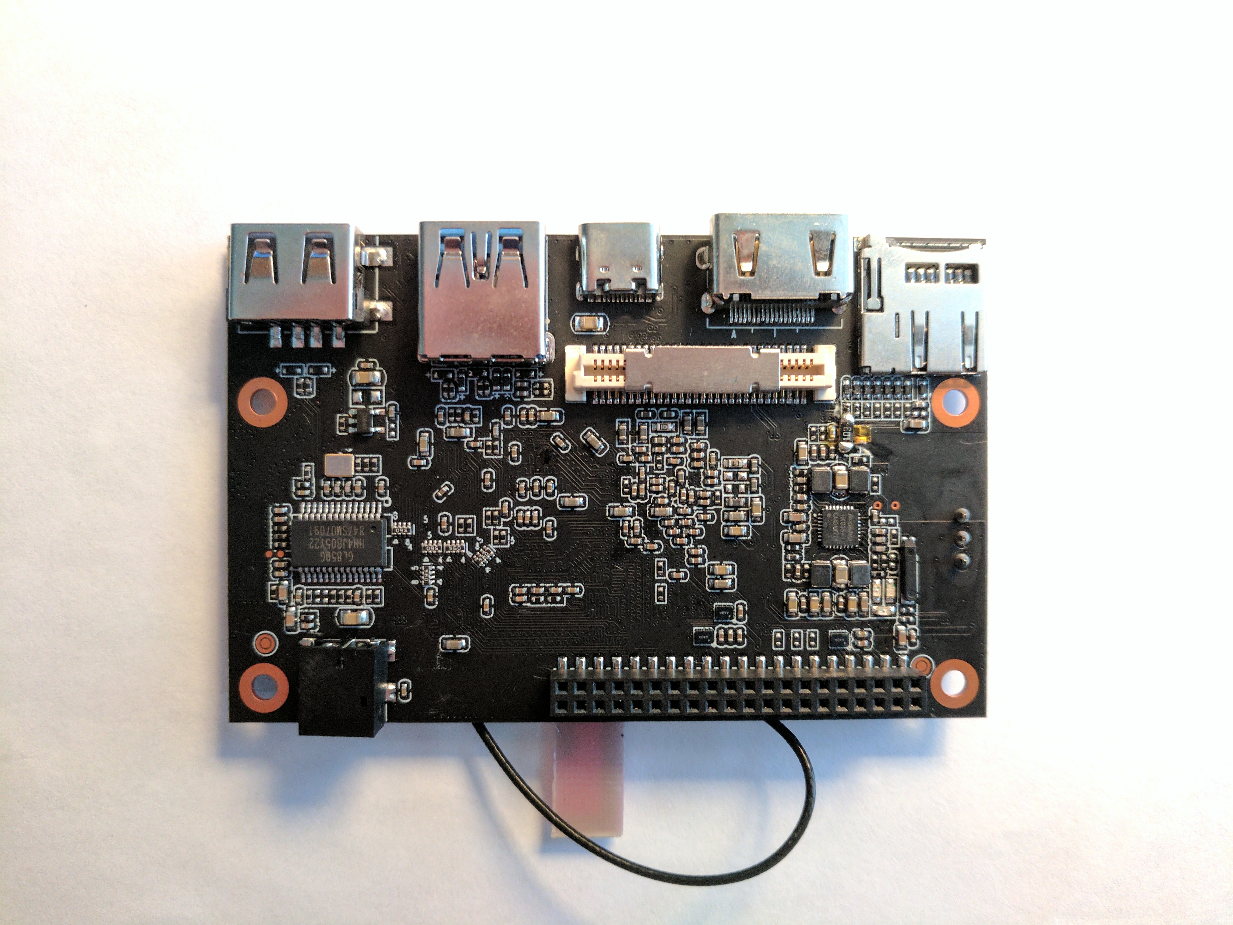 The android board, removed from a control hub